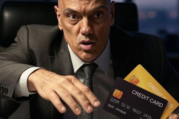 Cartão 100% brasileiro possui regulamento que impede Moraes devido a sanção.