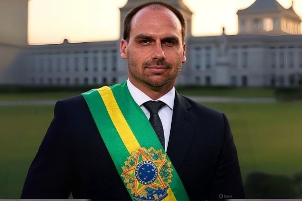 Se meu pai não puder disputar, eu gostaria de ser candidato, diz Eduardo