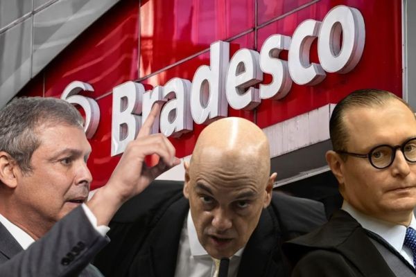 Lindbergh rebate presidente do Bradesco, Moraes ignorar sanções, Tudo naa mãos de Zanin