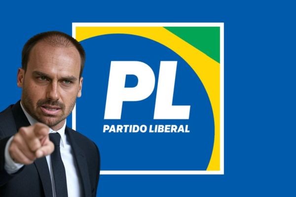 Eduardo diz que família deixará o PL se Tarcísio entrar