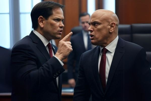 Marco Rubio promete resposta dos EUA a caça as bruxas contra Bolsonaro