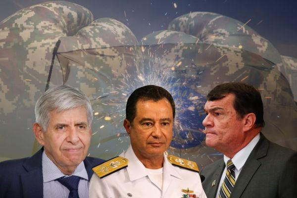 Generais e Almirante recebem tratamento diferente durante injusta detenção