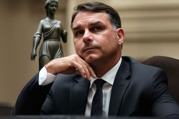 DESUMANO: Flávio revela que família foi proibida de levar comida a Bolsonaro