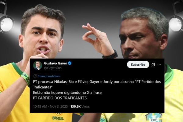 Justiça do DF Ordena Que Rede Social Apague Postagem Que Chama PT de PARTIDO DOS TRAFICANTES