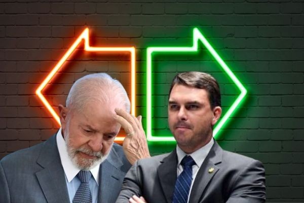 Pesquisa revela que Flávio dispara e Lula é desprezado pela população