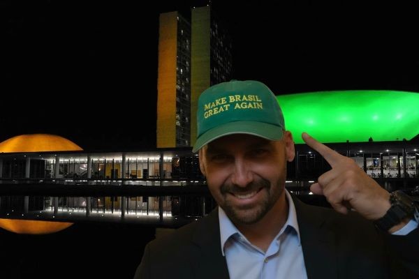 Eduardo Bolsonaro lança pré-candidato ao senado em SP e faz revelação sobre futuro político