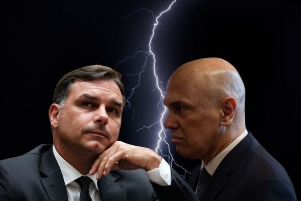 Moraes suspende visitas de Flávio Bolsonaro ao pai por 90 dias