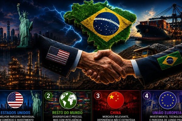 BRASIL E SEUS PARCEIROS: POR QUE NEM TODO COMÉRCIO TEM O MESMO VALOR ESTRATÉGICO