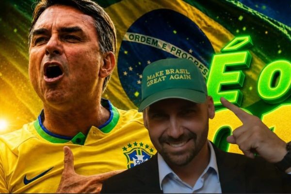 Flávio Bolsonaro revela que esta na frente de Lula e que petista ja sabe