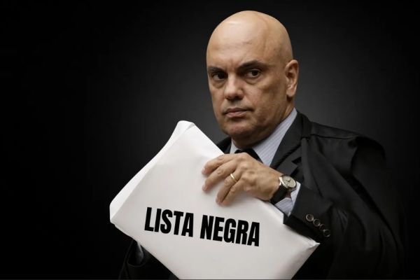 Reportagem aponta que Moraes criou lista negra de monitoramento no STF.