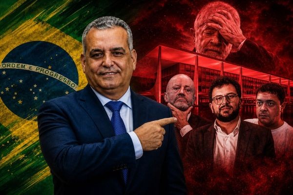 CHEGOU COM TUDO: Vice de Flávio diz que Lulinha, Marcola e INSS são seu foco na campanha