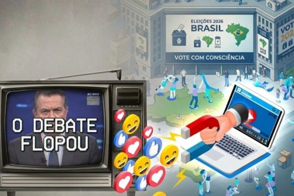 O debate na TV Flopou agora a discussão é nas redes sociais