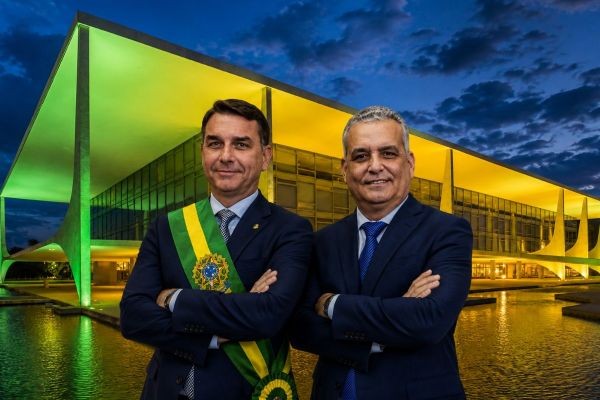 GRANDE DIA: Flávio Bolsonaro escolheu seu vice-presidente