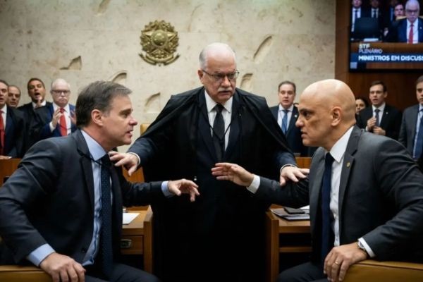 Reviravolta no Supremo: Edson Fachin retira acusações de Alexandre de Moraes contra André Mendonça do inquérito das fake news