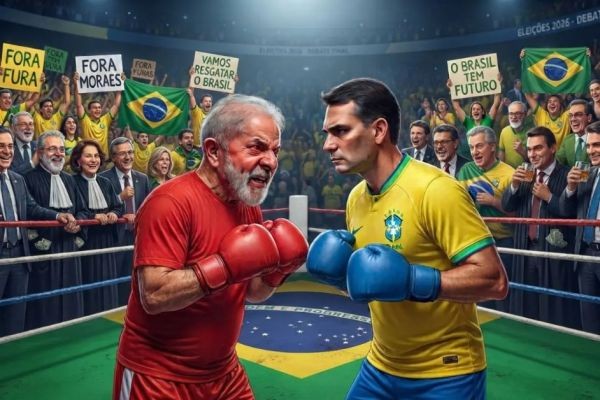 Flávio Bolsonaro confirma participação em debate e manda recado a Lula
