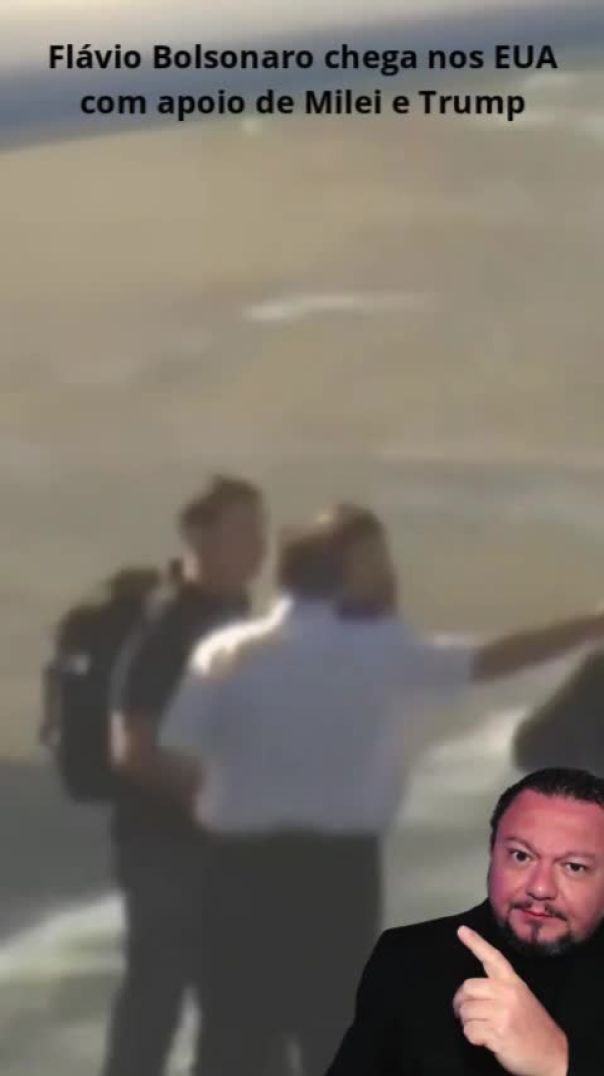Flávio chega nos Eua