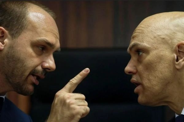 Eduardo Bolsonaro se manifesta após decisões absurdas de Moraes